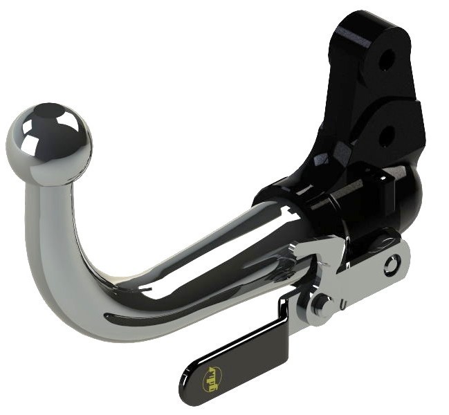 Attelage GDW Pour Ford Fiesta VII produit à partir du 07/2017 [Rotule Auto. RDSOH]