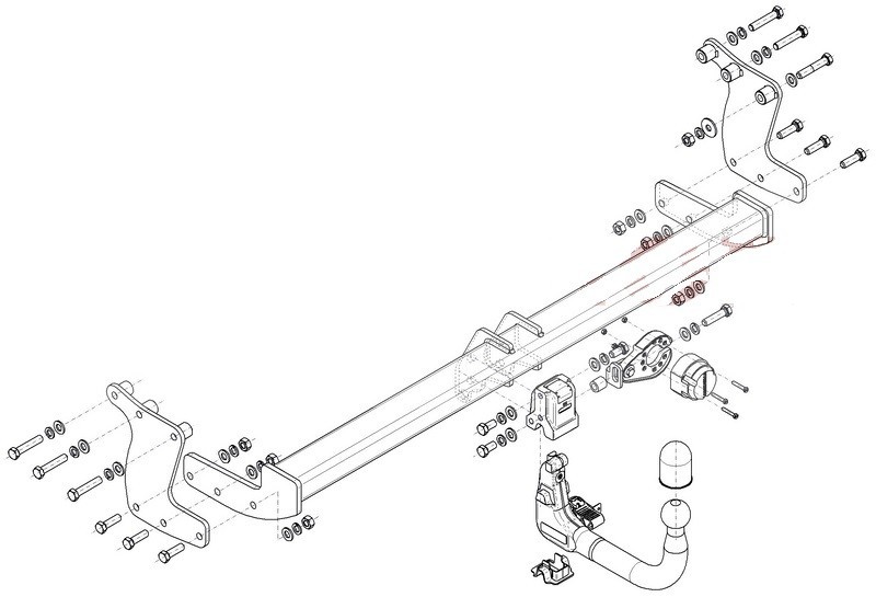 Attelage Steinhof pour Hyundai Ioniq 5 à partir du 06/2021 [Rotule Auto. RDSOV]
