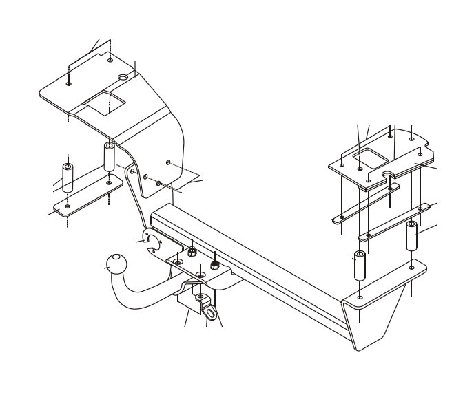 ATTELAGE ALFA ROMEO 156 BREAK 2WD
