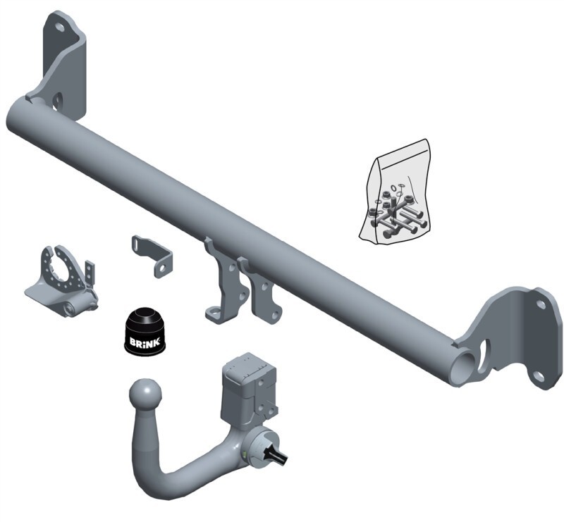 Attelage Brink pour Hyundai Kona produite du 06/2021 au 05/2023 [Rotule Auto. RDSOV]