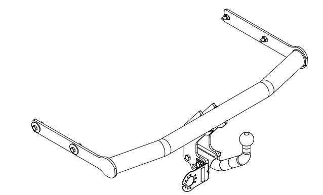  ATTELAGE SKODA FABIA 2 - BERLINE ET BREAK (5J) À PARTIR DE-2007 