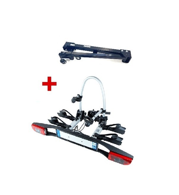 Porte Vélos Pivotant & Pliable Van Star E-Cross Spécial VW Transporter T5 & T6 à Partir de 2003