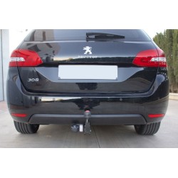 Attelage PEUGEOT 308 SW à partir de 2014 [Col de cygne]