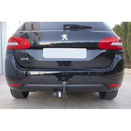 Attelage PEUGEOT 308 SW à partir de 2014 [Col de cygne]