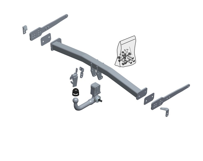  ATTELAGE POUR AUDI Q3 À PARTIR DE 2011 [ROTULE AUTOMATIQUE]
