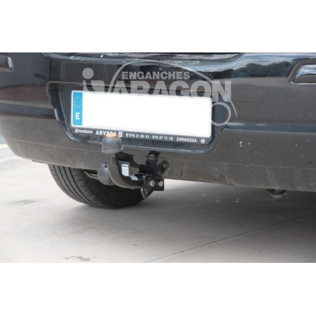 Attelage Aragon pour Nissan Tiida à partir du 10/2007 [Col de cygne]