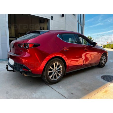 Attelage Aragon pour Mazda 3 produit à partir du 11/2018 [Col de cygne. CDC]