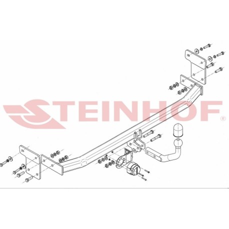 Attelage Hyundai ACCENT Coupé (3 portes) année 2006-2012 + Faisceau standard 