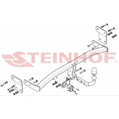 Attelage Hyundai ACCENT Coupé (3 portes) année 2006-2012 + Faisceau standard 