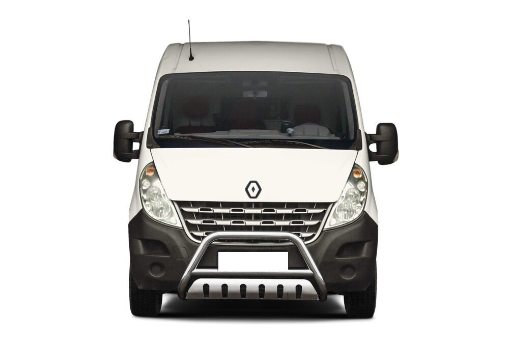 Pare-buffle avec plaque de protection Renault Master (2010-)