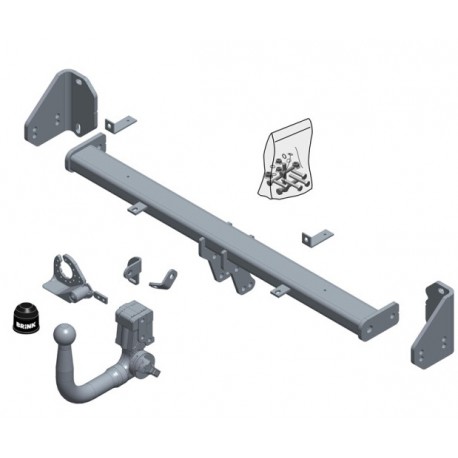 Pack: Attelage BMW Série 2 Active Tourer et Gran Tourer à partir du 03/2015 + Faisceau spécifique [Rotule avec outils]