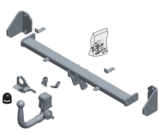 Attelage BMW Série 2 Active Tourer et Gran Tourer à partir du 09/2014 [Rotule automatique]