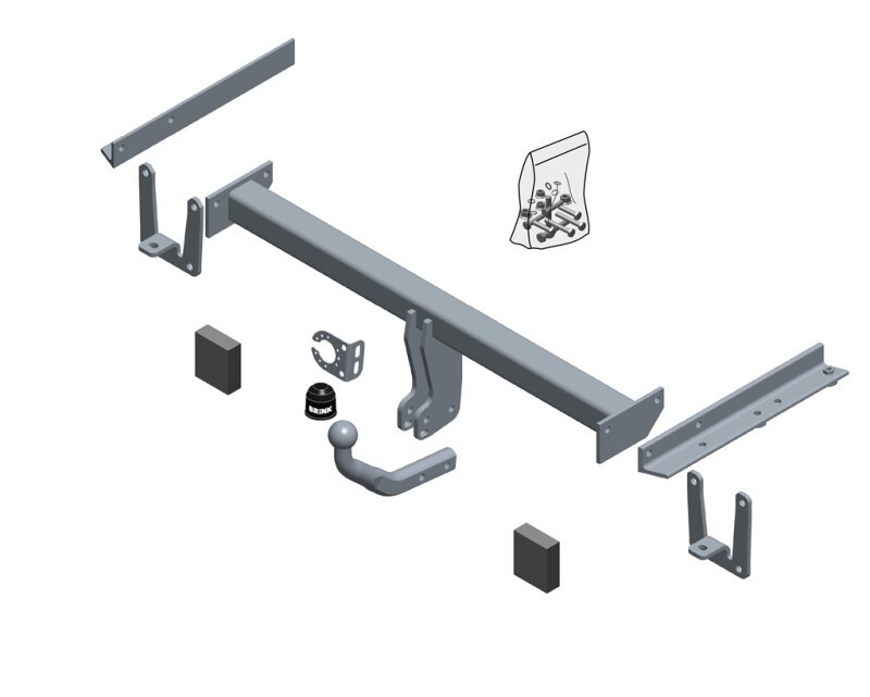 Attelage Aragon Pour Opel Insignia B Grand Sport (07/2017-) [Col de Cygne]