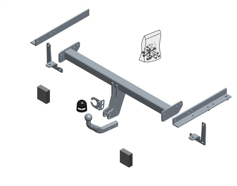Attelage Aragon Pour Opel Insignia B Grand Sport (07/2017-) [Col de Cygne]