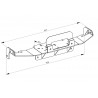 Support de Treuil Pour Toyota Land Cruiser 250 (2024 -)