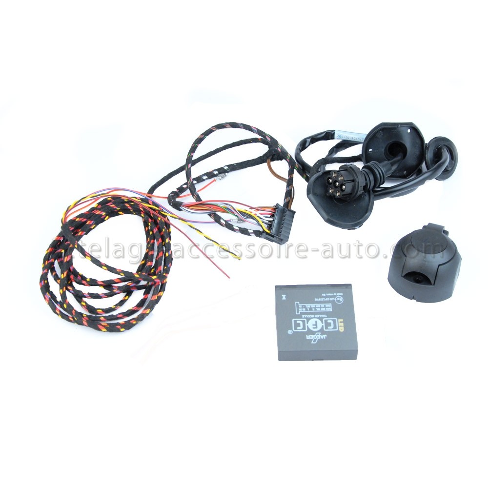 Faisceau 7 broches spécifique multiplexé VW TIGUAN à partir du 11/2007 
