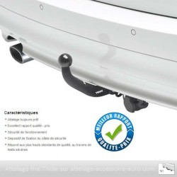 Attelage pour Honda Civic VII hayon 3 portes année 10/2000-2005 