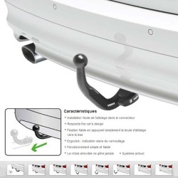 Attelage Honda Civic 9 break (FK) à partir de 2014