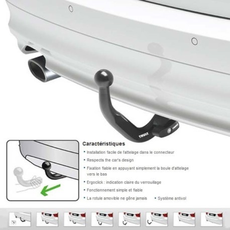 Attelage Honda Civic 9 break (FK) à partir de 2014