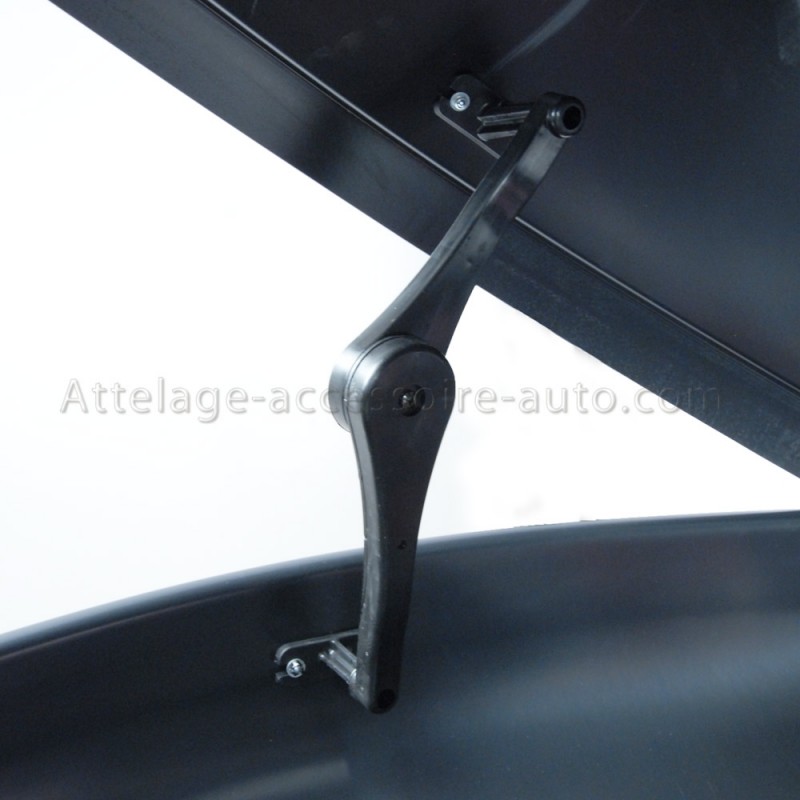 Coffre de toit ESSENSIEL Noir 430L - Attelage-Accessoire-Auto