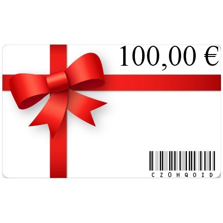 Carte cadeau d'une valeur de 100€