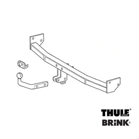 Pack: Attelage Kia Venga (YN) + faisceau spécifique multiplexé à partir du 02/2010 [Rotule avec outils]