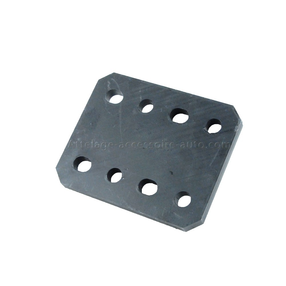 Plaque de rehausse d'attelage