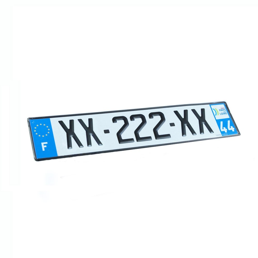 Plaque d'immatriculation