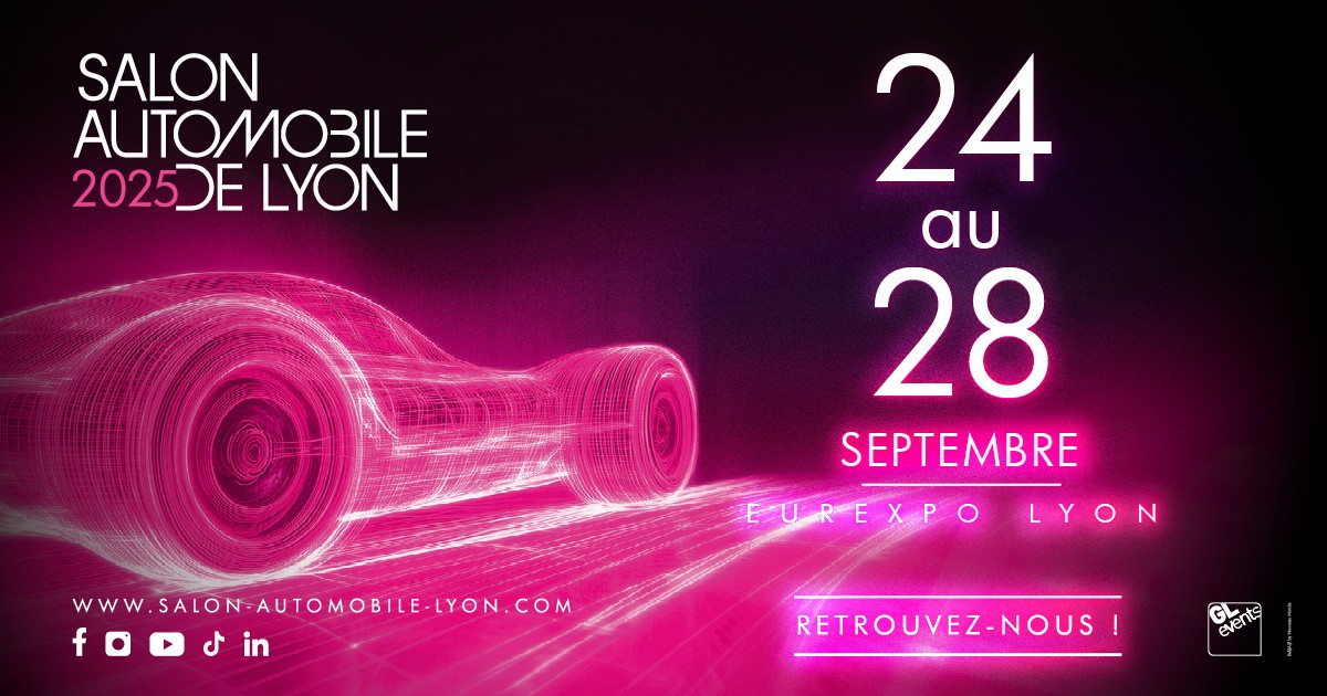 Retrouvez-nous au salon de l'automobile à Lyon !