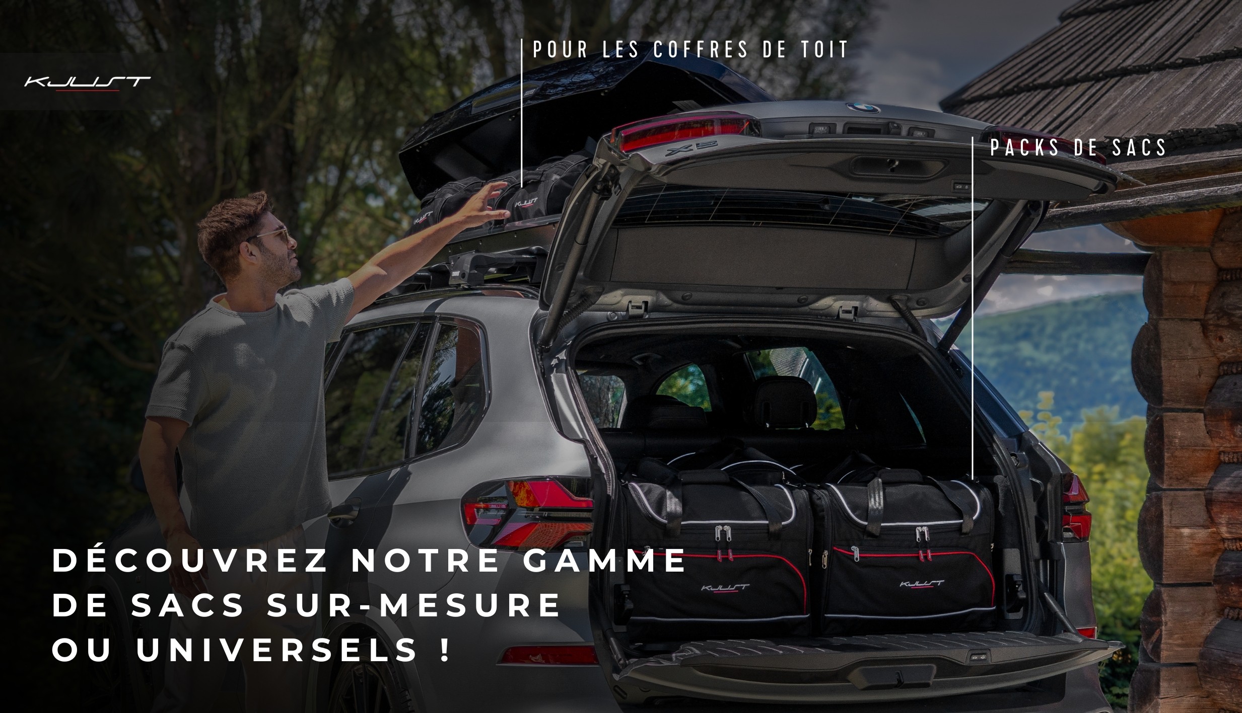 Découvrez notre gamme de sacs de coffre spécifiques à votre véhicule ! 